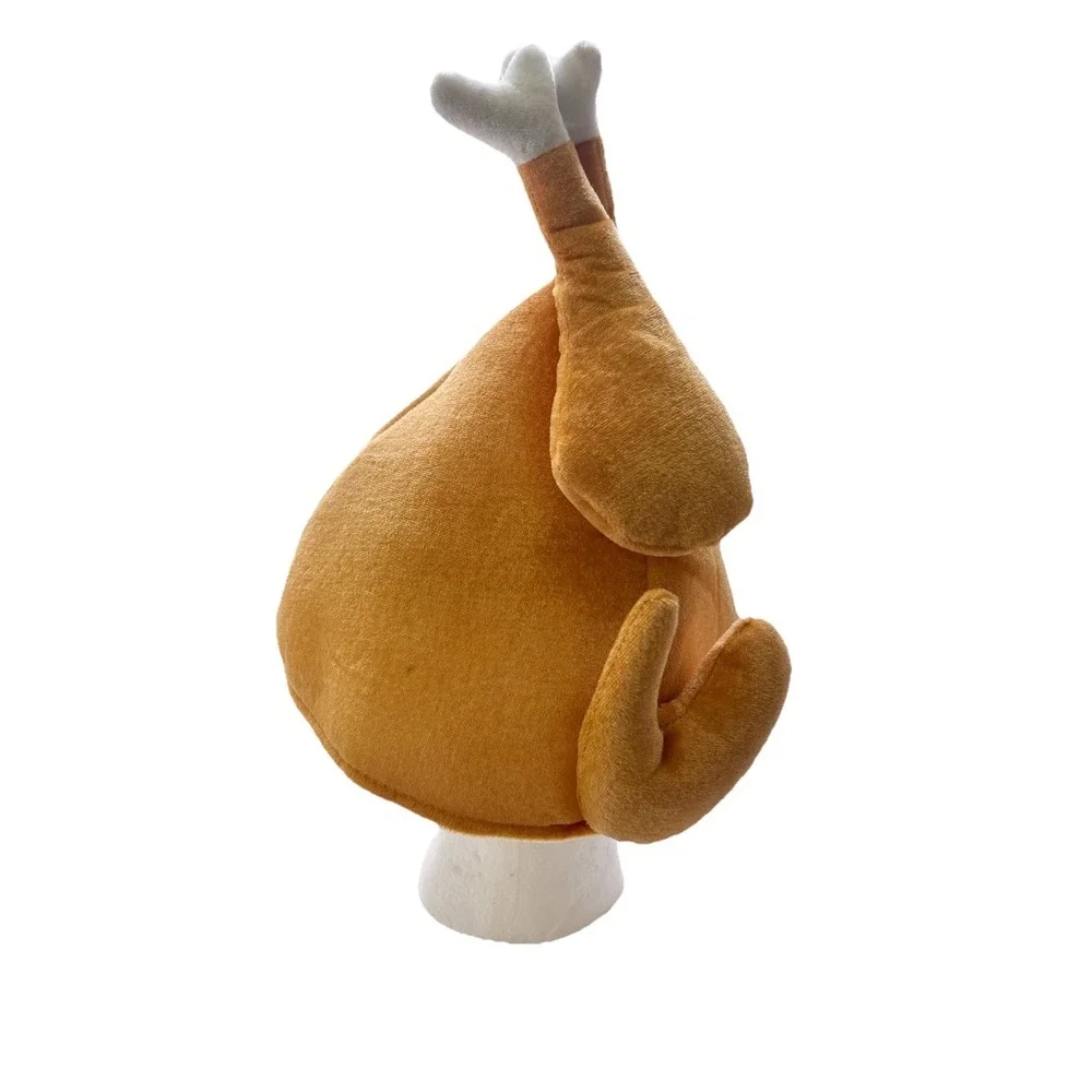 Costume Hat Thanksgiving Turkey Adult Cosplay Dress Up Holiday Party Accessory